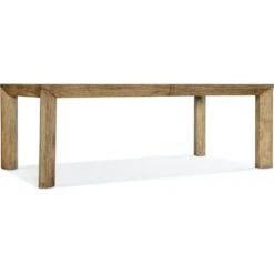 Montana Leg Dining Table With Leaf - Natural - Wood - Parsons