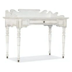 Hamption Writing Desk - White Off White Beige