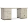Modern Mood Executive Desk - Light Wood