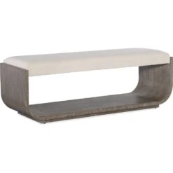 Modern Mood Bed Bench - Dark Wood