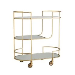 Bellamy Bar Cart - Gold -France and So Furniture 6857 d968e6bd 73cb 4fb4 92d1 4d43d13fac03