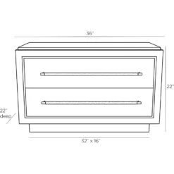 Portofino Side Table - Black -France and So Furniture 6939.l1 33af29e1 081a 4bb3 88b9 4f30f2079824