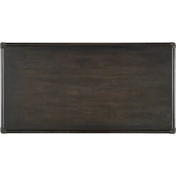 Retreat Pole Rattan Writing Desk - Dark Wood -France and So Furniture 6950 10458 99 top