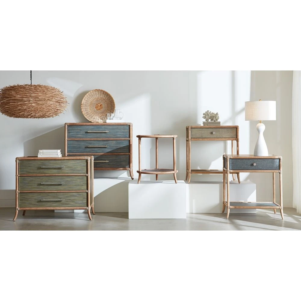 Retreat Pole Rattan Chest - Greens 5 Retreat Pole Rattan Chest - Greens - Image 5