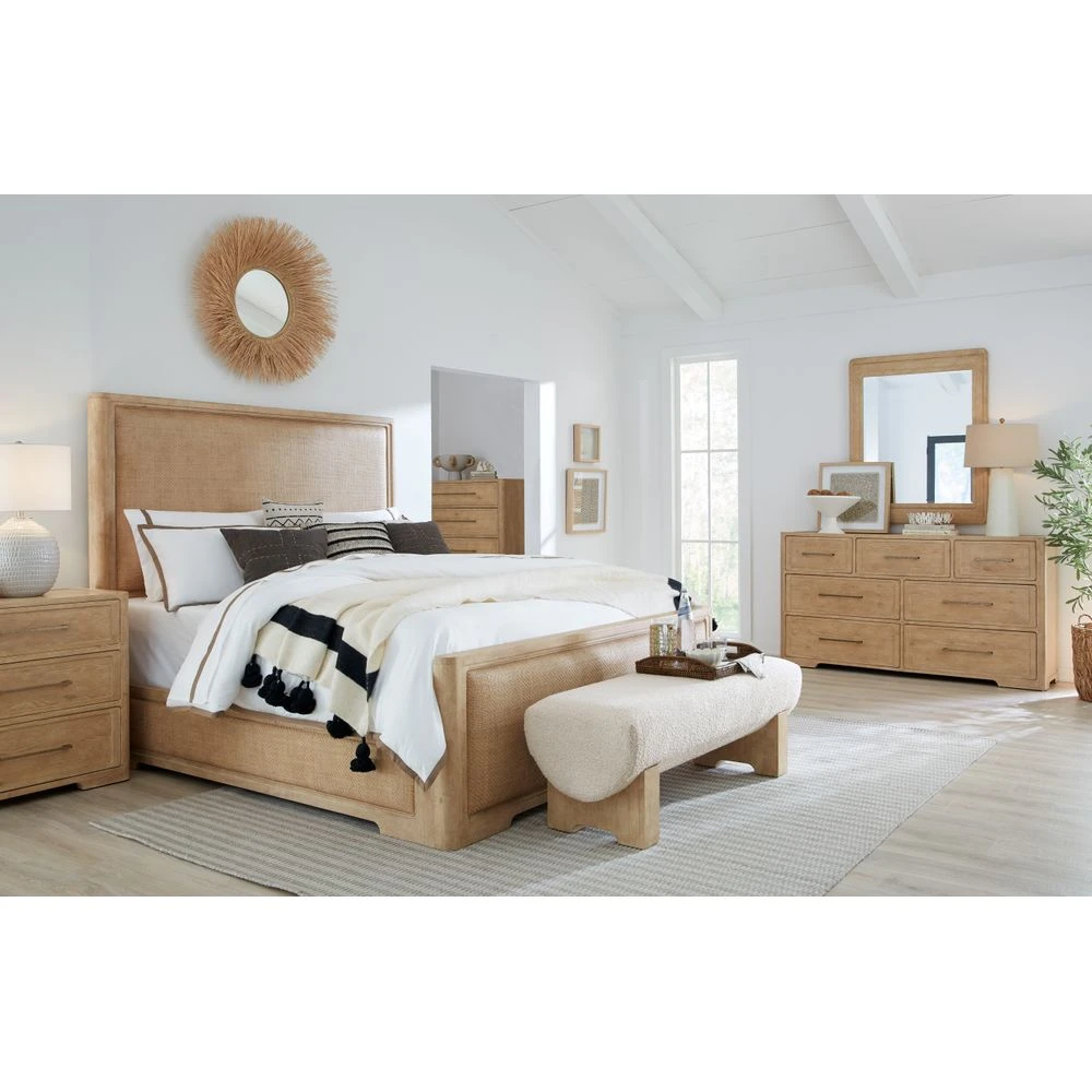 Retreat Seven-Drawer Dresser - Light Wood 2 Retreat Seven-Drawer Dresser - Light Wood - Image 2