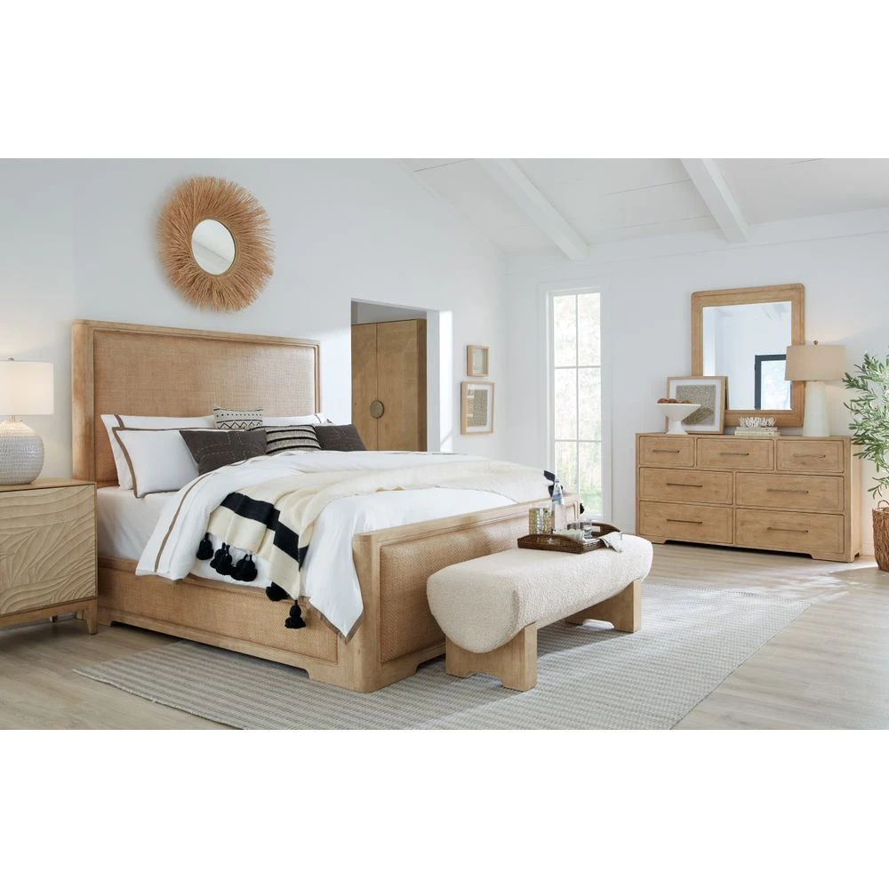 Retreat Seven-Drawer Dresser - Light Wood 3 Retreat Seven-Drawer Dresser - Light Wood - Image 3