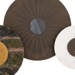 Cade Wall Plaques, Set Of 3 -France and So Furniture 6979.d8