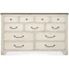 Americana 11-Drawer Dresser - Whites/Creams/Beiges