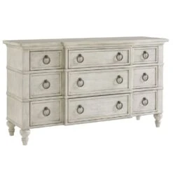 Lexington Barrett Triple Dresser - Oyster