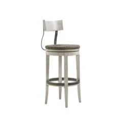 Lexington Merrick Swivel Bar Stool - Oyster