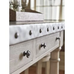 Lexington Hidden Lake Bistro Table - Oyster -France and So Furniture 714 873 Det HW