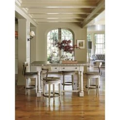 Lexington Hidden Lake Bistro Table - Oyster -France and So Furniture 714 873 RS 263489a3 9351 4a14 8f6b ce2d3ec724ce