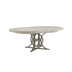 Lexington Calerton Round Dining Table - Oyster 17 Lexington Calerton Round Dining Table - Oyster -France and So Furniture 714 875C 1L Silo