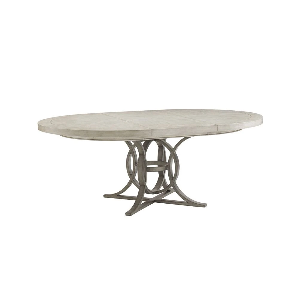 Lexington Calerton Round Dining Table - Oyster 8 Lexington Calerton Round Dining Table - Oyster - Image 8