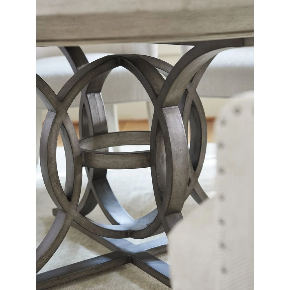 Lexington Calerton Round Dining Table - Oyster 10 Lexington Calerton Round Dining Table - Oyster - Image 10