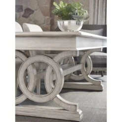 Lexington Montauk Rectangular Dining Table - Oyster -France and So Furniture 714 876 Det