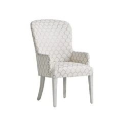Lexington Baxter Upholstered Arm Chair - Oyster