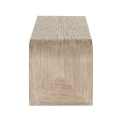 Sierra Waterfall Bench - Beige Natural -France and So Furniture 7228 50662 80 side silo