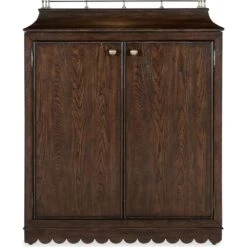 Commerce And Market Dukes Bar Cabinet - Dark Wood -France and So Furniture 7228 50725 85 straight silo 4fe13198 165a 465f 86a2 289f327ac674