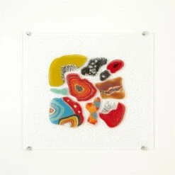 Fused Glass Wall Panel