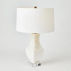Alabaster Square Urn Lamp 5 Alabaster Square Urn Lamp -France and So Furniture 73052