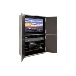 Lexington Sanremo Cabinet - Silver Leaf -France and So Furniture 733 975 Open TV Silo