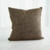 Bugle Beaded Pillow - Gold/Gunmetal