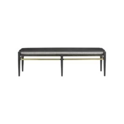 Visby Black Bench, Arita Smoke -France and So Furniture 73a4858051270cea5a53bd94fe244a0a5459aabf