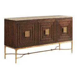 Lexington Tiburon Sideboard With Stone Top - Montecito