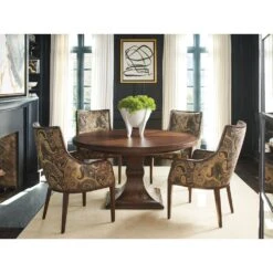 Lexington Palo Alto Round Dining Table - Montecito -France and So Furniture 740 875C RS