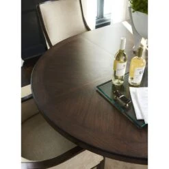 Lexington Palo Alto Round Dining Table - Montecito -France and So Furniture 740 875c det
