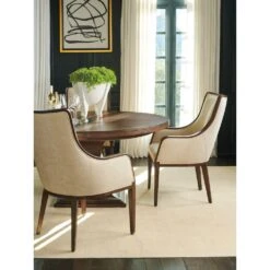 Lexington Palo Alto Round Dining Table - Montecito -France and So Furniture 740 883 01 WS