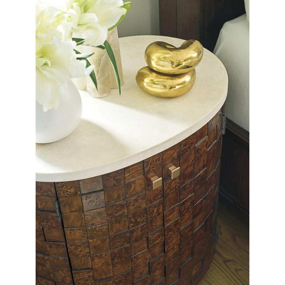 Lexington Morella Oval Nightstand 3 Lexington Morella Oval Nightstand - Image 3