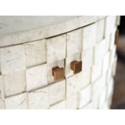 Lexington Albion Stone Oval Nightstand -France and So Furniture 743 624 det