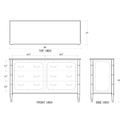 Chelsea Largish 6 Drawer Dresser In Antique French Oak 21 Chelsea Largish 6 Drawer Dresser In Antique French Oak -France and So Furniture 76439 ld cf8c8fe8 498e 4069 817e e492394f1eb7