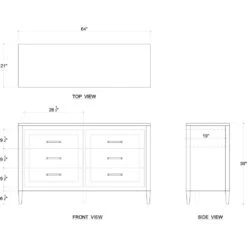 Belgravia 6 Drawer Dresser In True White -France and So Furniture 76555 ld 2f2402ee a9dc 4e80 9009 f2600dd43d08