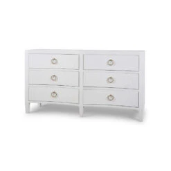 Mornington Linen Wrapped 6 Drawer Dresser In True White -France and So Furniture 76585ftrw 659614c5 ad6a 4a0b b21a 6421ef48f2d8