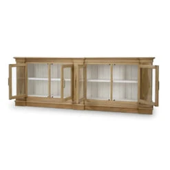 Narbonne Sideboard In Fruitwood W/ True White Interior -France and So Furniture 76687frw trw 1 645900c4 de75 44c0 a0e1 2f8238cce26c