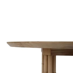 Farringdon Round Dining Table 60'' In Fruitwood -France and So Furniture 76763frw 4 2 8959022e 59f0 4d89 b19c 6eee1afbc9a3