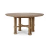 Farringdon Round Dining Table 60'' In Fruitwood