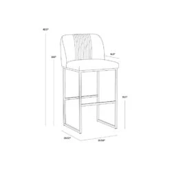 Nevin Barstool - Shadow Grey -France and So Furniture 7695e2ef 4689 4cc6 adb1 3f0400582f8b large 9845ebac eb71 4baf 9f28 e554db0d6d64
