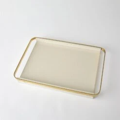 Avery Serving Tray-Milk-Lg -France and So Furniture 76964