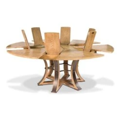 Tower Jupe Extension Dining Table -France and So Furniture 78 154 1 5