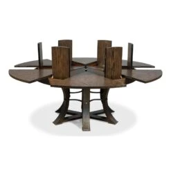 Tower Jupe Extension Dining Table -France and So Furniture 78 154 2 5