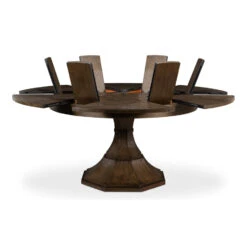 Giselle Round Jupe Extension Dining Table -France and So Furniture 78 163 2 4 aff90c26 1d0b 4831 9717 772d8f30ad3e