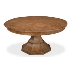 Giselle Round Jupe Extension Dining Table -France and So Furniture 78 163 4 11