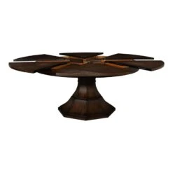 Giselle Round Jupe Extension Dining Table -France and So Furniture 78 167 3 3