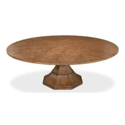 Giselle Round Jupe Extension Dining Table -France and So Furniture 78 167 4 10