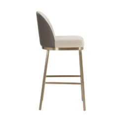 Lavania Barstool - Meg Taupe / Porcini Taupe -France and So Furniture 7cda4f0b 7fff 4d64 875b 36c7dc2a91a4 large 79dd09aa 0481 4983 9c5f 3abcbde7cb88