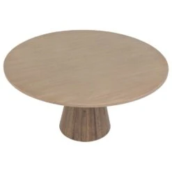 Everett Dining Table - Biscotti - Red Oak -France and So Furniture 8017 DT top e86c57c5ff13362997e6f47af2b7594efde4f225 1